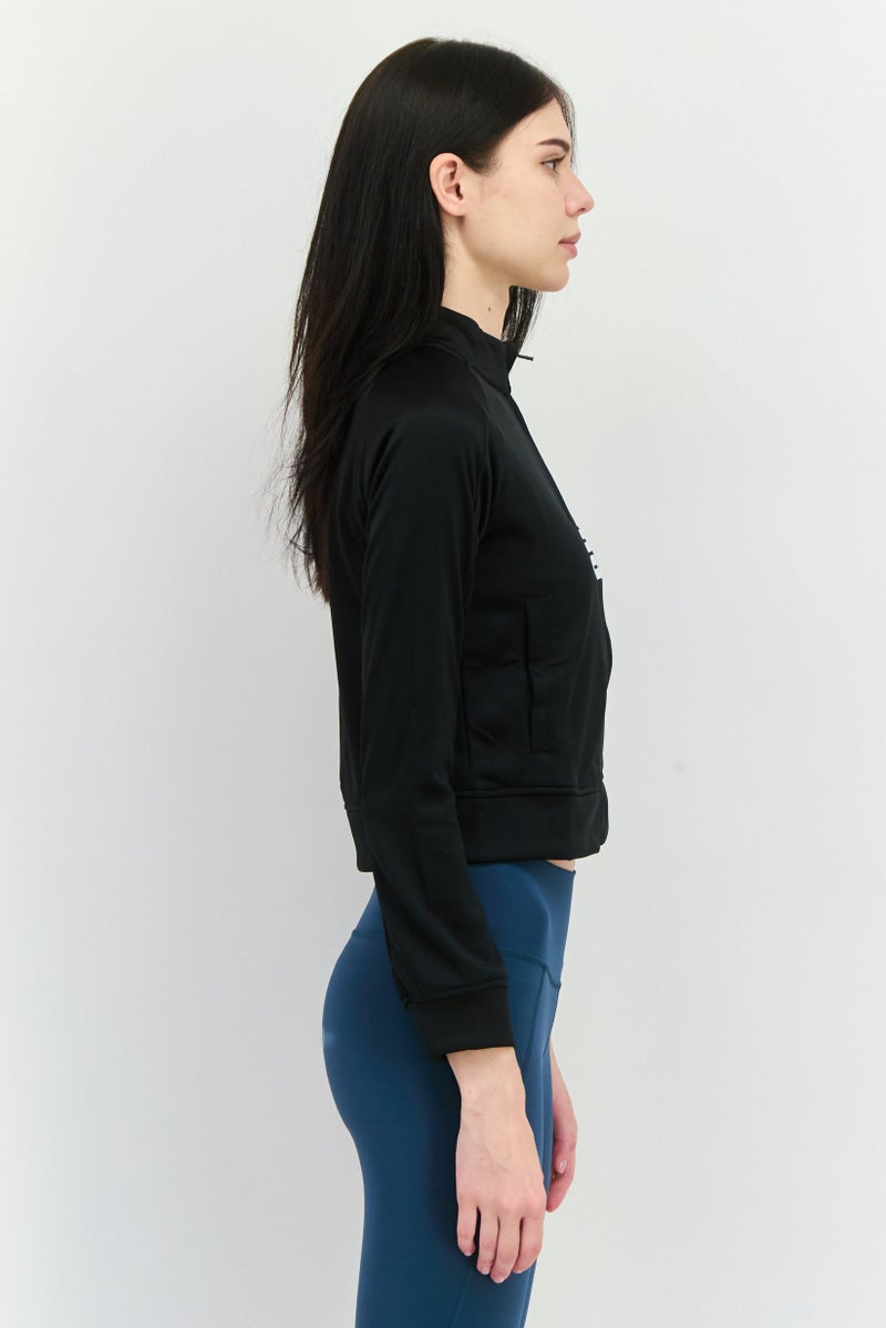 PUMA Women Sportswear Fit Long Sleeves Outdoor Sweatshirt, Black/White - Image 2